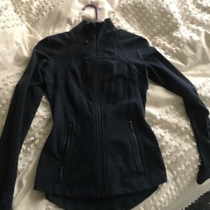 lululemon dark navy tight jacket